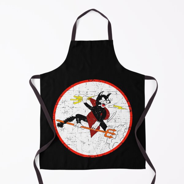 Item preview, USN VF-191 Fighter Squadron - Satan's Kittens - Grunge Style designed and sold by pzd501.