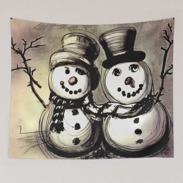 Item preview, The Brothers Frost designed and sold by ONE-ART.