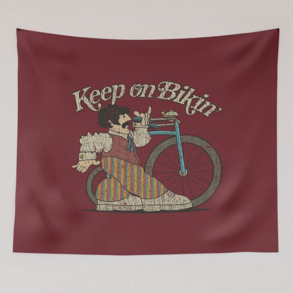 Item preview, Keep on Bikin' 1971 designed and sold by AstroZombie6669.