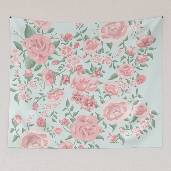 Item preview, Roses on Green designed and sold by jennpetersen.
