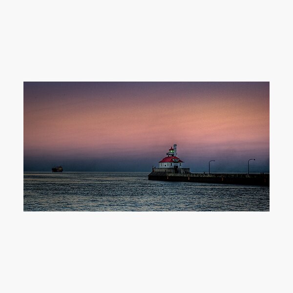 Item preview, Duluth Harbor South Breakwater Lighthouse designed and sold by raberry.
