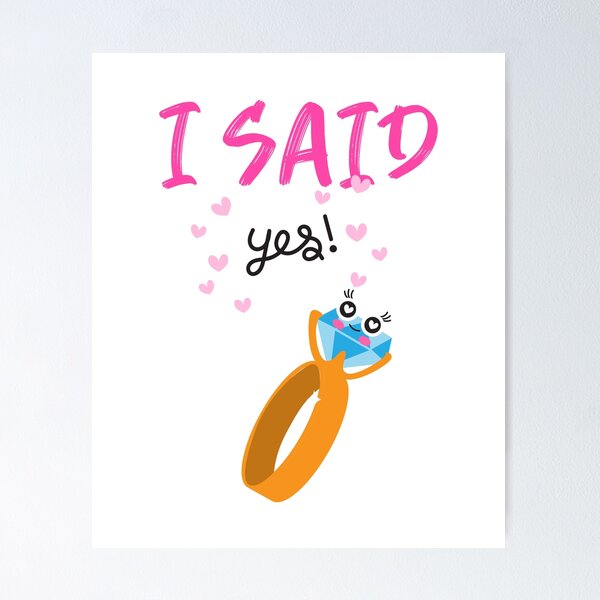 Item preview, I Said Yes designed and sold by SBRTPOD.