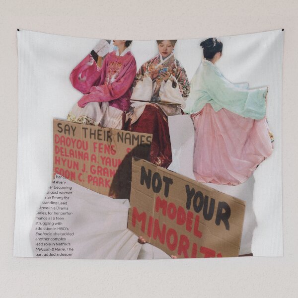 Item preview, Not your model minority designed and sold by MonsoonartsbyM.