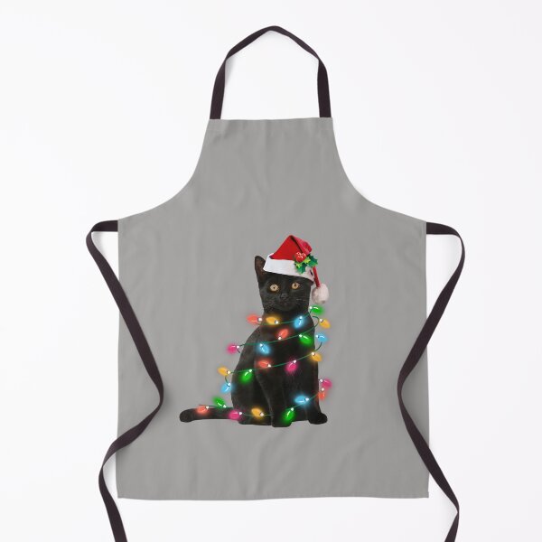 Item preview, Black Cat christmas light tshirt funny cat lover christmas designed and sold by Glitche-Shop.