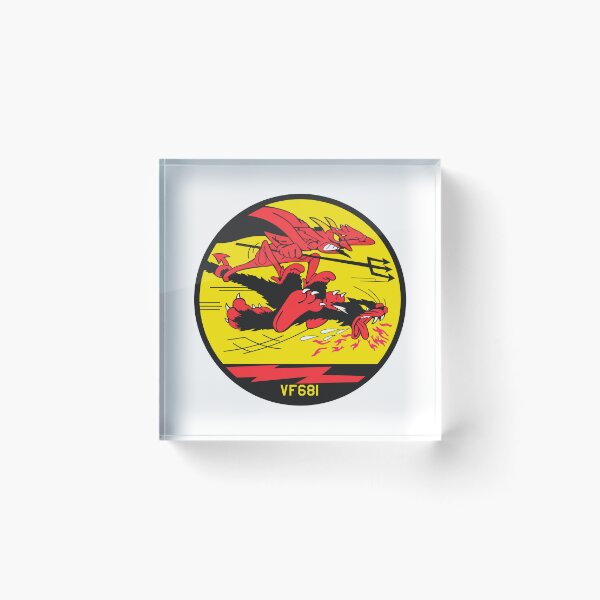 Item preview, USN VF-681 Reserve Fighter Squadron -  Devil - Clean Style designed and sold by pzd501.