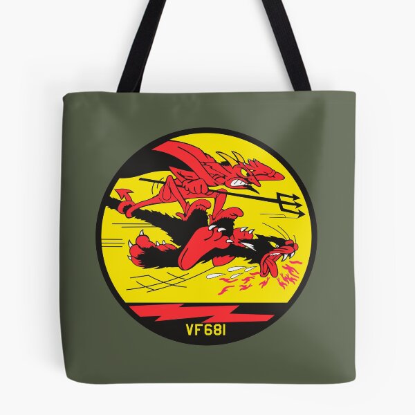Item preview, USN VF-681 Reserve Fighter Squadron -  Devil - Clean Style designed and sold by pzd501.
