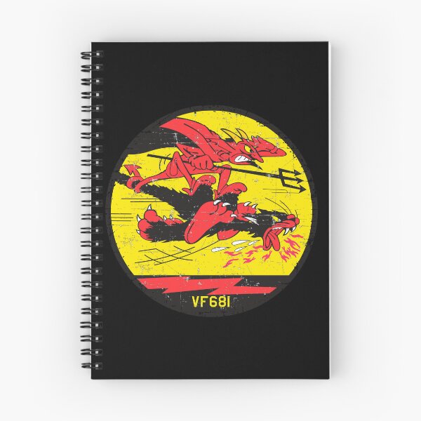 Item preview, USN VF-681 Reserve Fighter Squadron -  Devil - Grunge Style designed and sold by pzd501.