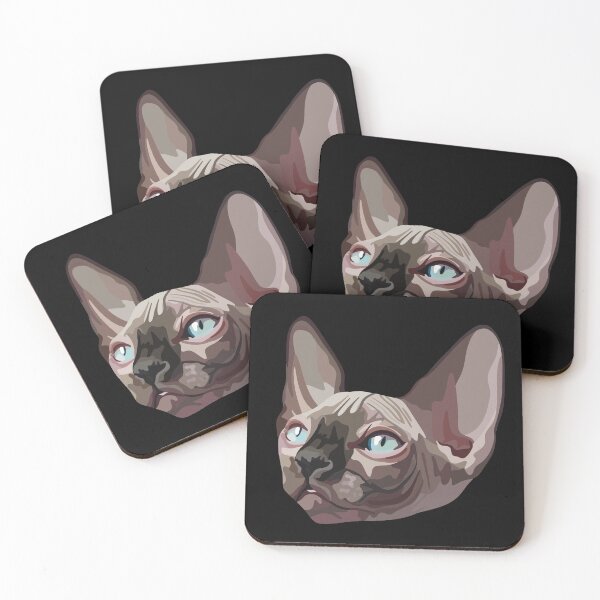 Item preview, Sphynx Digital Portait designed and sold by TLGdrawings.