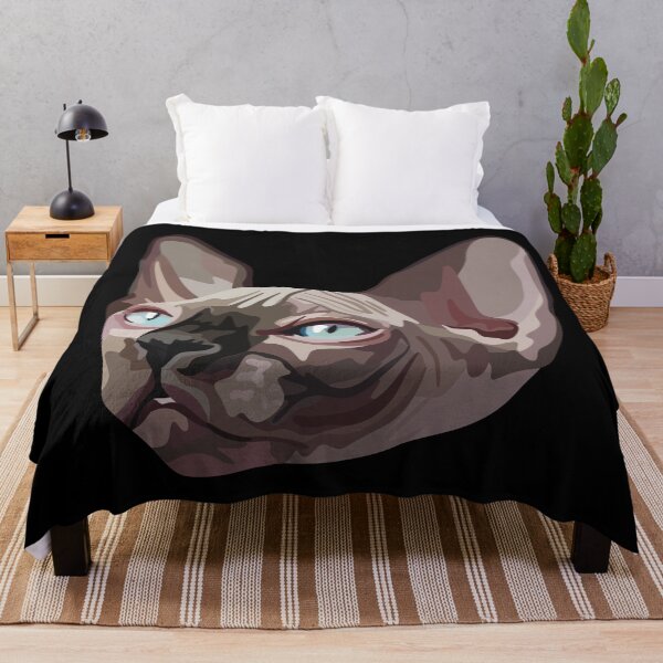 Item preview, Sphynx Digital Portait designed and sold by TLGdrawings.
