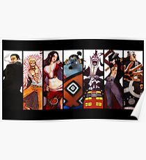 One Piece Warlords of The Sea Poster