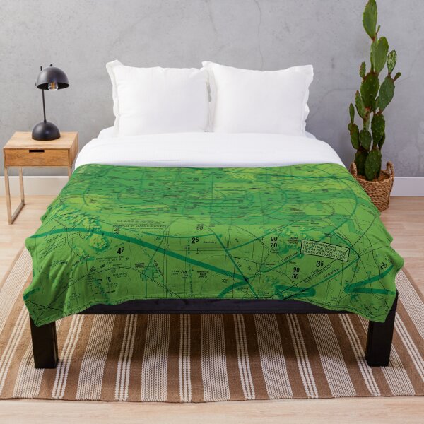 Item preview, Aviation Chart Phoenix Sky Harbor Airport - green designed and sold by LAPilotGirl.