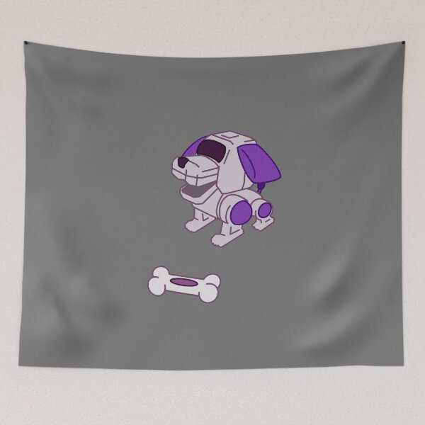 Item preview, 90’s Robot Dog Toy and Bone designed and sold by FringeInk.