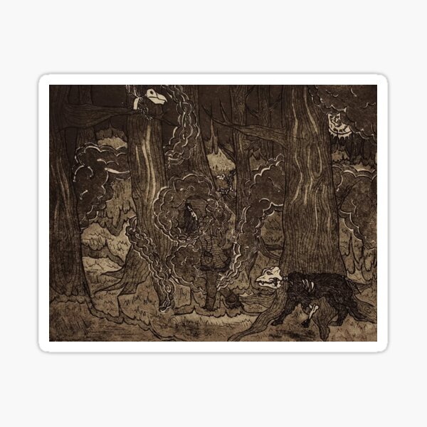 Item preview, Oh, You Just Need to Get Outside More (Aquatint Edition) designed and sold by HuntersArt13.