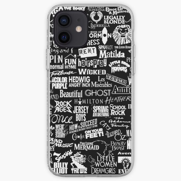 broadway baby {black and white version} iPhone Soft Case