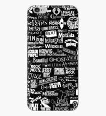 broadway baby {black and white version} iPhone Case
