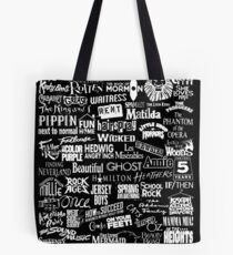 broadway baby {black and white version} Tote Bag
