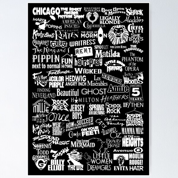 Item preview, broadway baby {black and white version} designed and sold by lotsohugs.