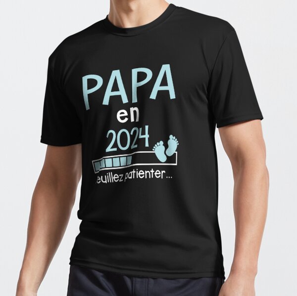 Papa en 2024 Cadeau Futur Papa Greeting Card for Sale by Niko