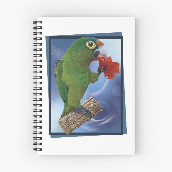Item preview, orange fronted parakeet designed and sold by obscurite.
