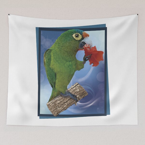 Item preview, orange fronted parakeet designed and sold by obscurite.