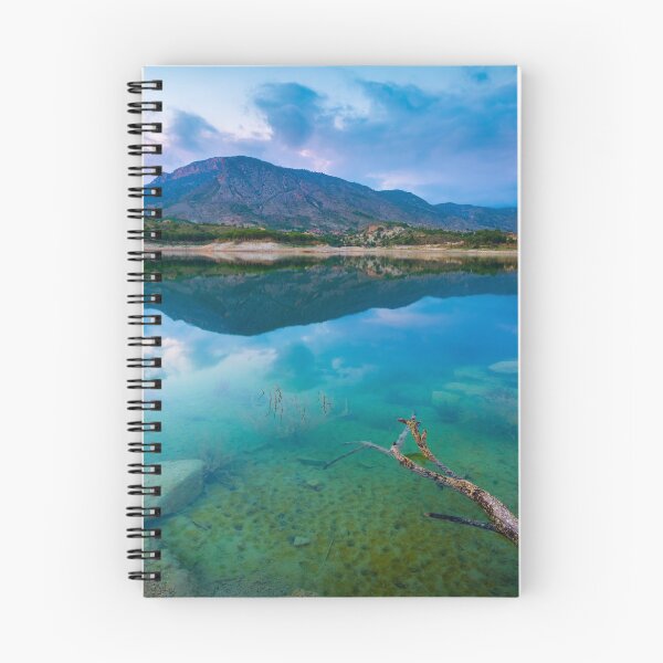 Item preview, Sunset at Amadorio with mountain reflections designed and sold by Ralph Goldsmith.