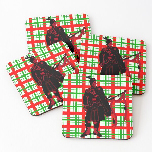 Item preview, Bagpiper on Plaid designed and sold by Anthony Seeker.