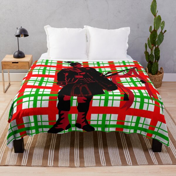 Item preview, Bagpiper on Plaid designed and sold by Anthony Seeker.