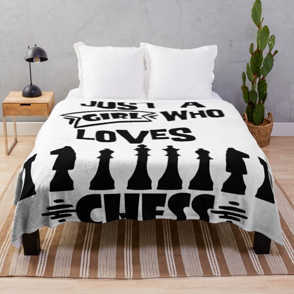 Item preview, Just a girl who loves chess t shirts, just a girl who loves chess phone cases, just a girl who loves chess packpack, just a girl who loves chess mug, just a girl who loves chess leggings designed and sold by Poussyarts.