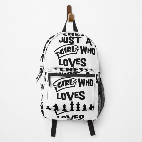 Item preview, Just a girl who loves chess t shirts, just a girl who loves chess phone cases, just a girl who loves chess packpack, just a girl who loves chess mug, just a girl who loves chess leggings designed and sold by Poussyarts.
