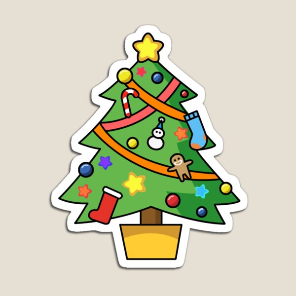 Item preview, Decorated Christmas Tree designed and sold by alpha-Designs-.