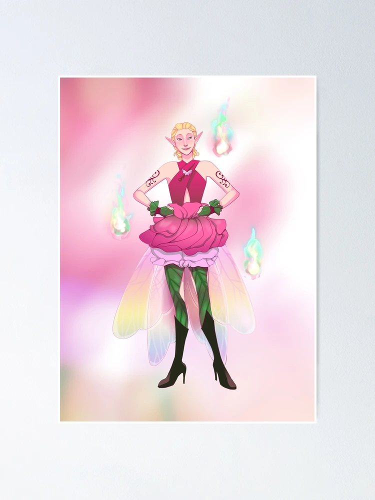 Elina Barbie Fairytopia DnD Poster for Sale by Ssarf