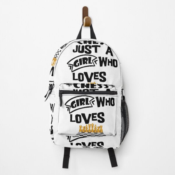 Item preview, Just a girl who loves chess t shirts, just a girl who loves chess phone cases, just a girl who loves chess packpack, just a girl who loves chess mug, just a girl who loves chess leggings designed and sold by Poussyarts.