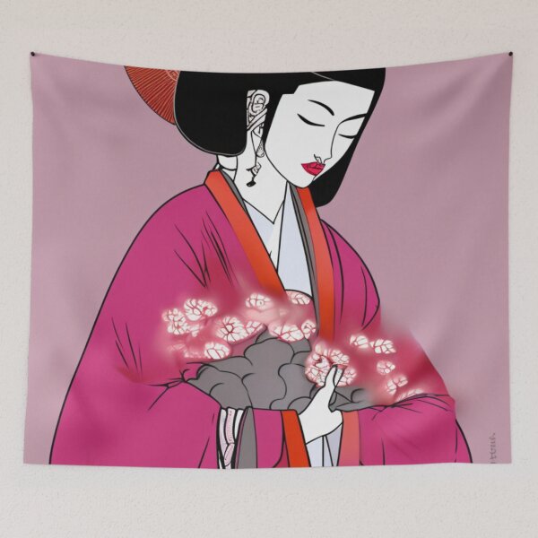 Item preview, Geisha Reflecting designed and sold by DesignerKin.