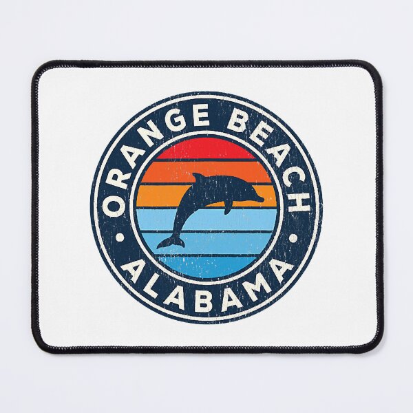 Item preview, Orange Beach Alabama AL Vintage Dolphin Retro 70s designed and sold by JackSadowski.