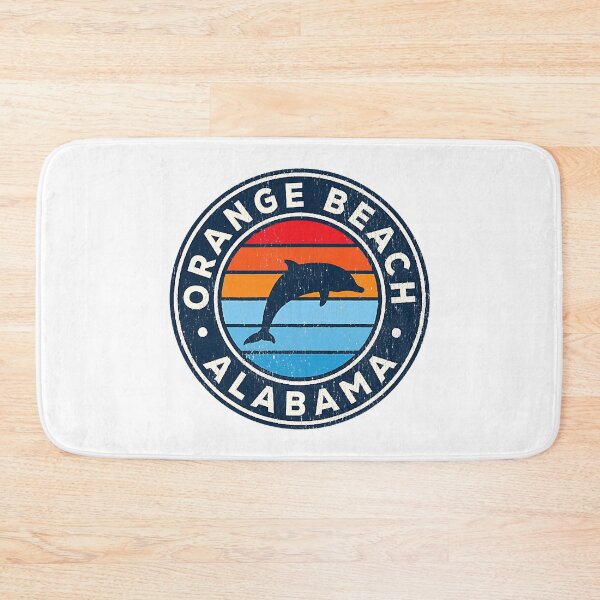 Item preview, Orange Beach Alabama AL Vintage Dolphin Retro 70s designed and sold by JackSadowski.