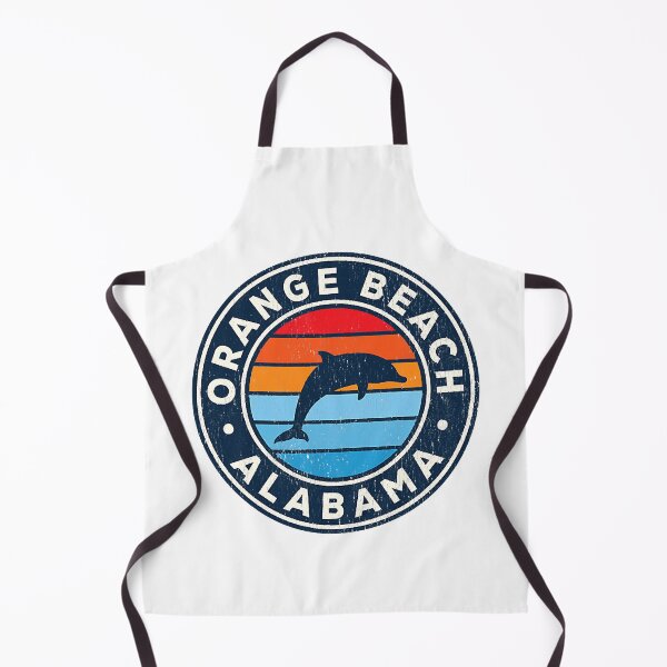 Item preview, Orange Beach Alabama AL Vintage Dolphin Retro 70s designed and sold by JackSadowski.