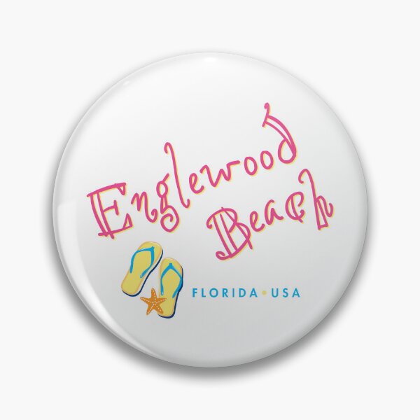 Artikelvorschau, Englewood Beach Florida Flip Flops Design entworfen und verkauft von Futurebeachbum.