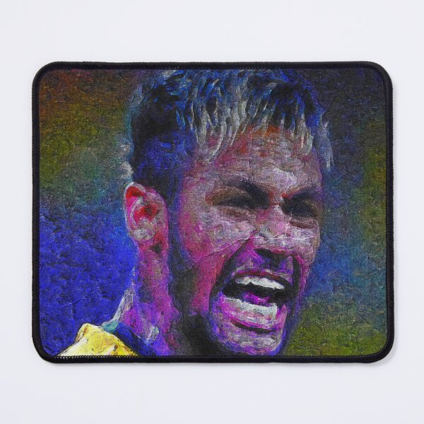 Item preview, Neymar Poster Panting Art Brazilian Soccer Player designed and sold by ZiAttaArt.