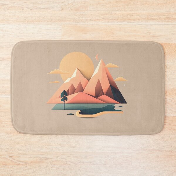 Item preview, Sunset on the mountain designed and sold by SparkDrago.