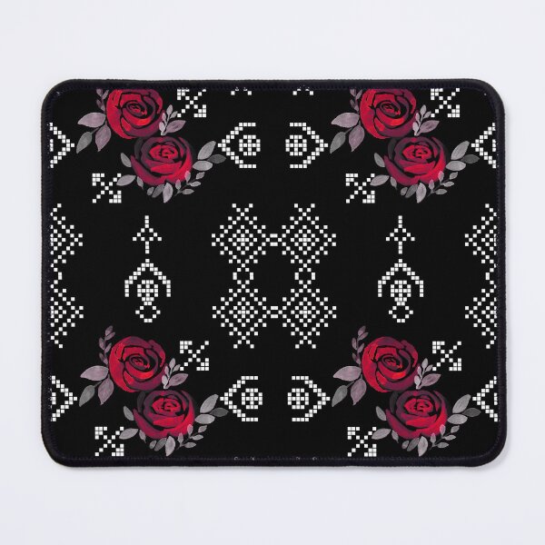 Item preview, Ethnic red black pattern designed and sold by fuzzyfox.
