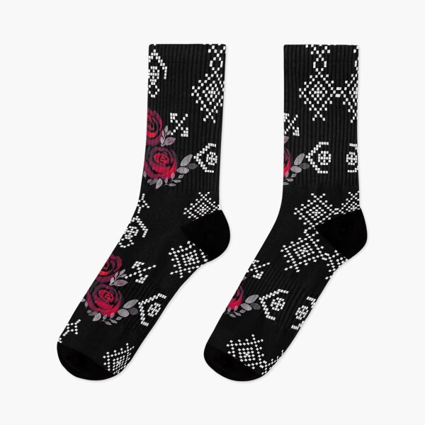Item preview, Ethnic red black pattern designed and sold by fuzzyfox.