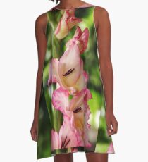 Tickled Pink A-Line Dress