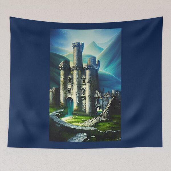 Item preview, Old castle designed and sold by Gaspar Avila.