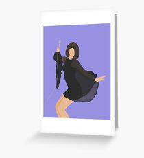 Megan Draper Mad Men Greeting Card