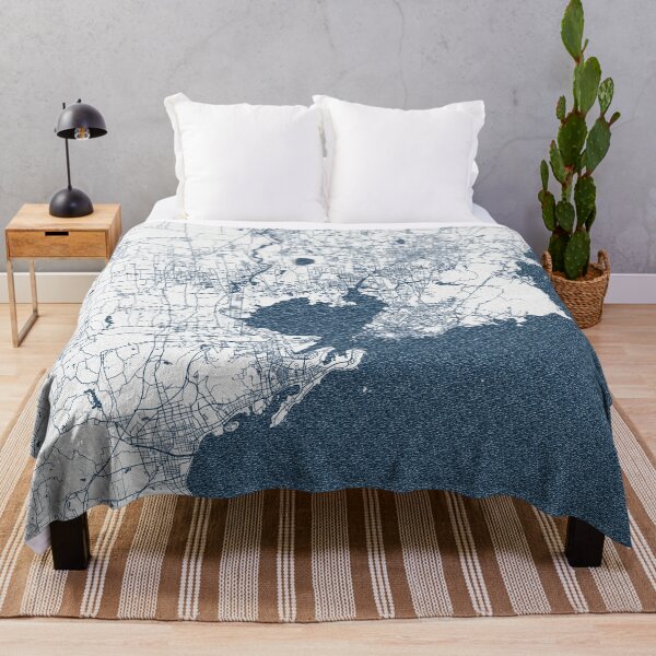 Item preview, Qingdao City Map of Shandong, China - Coastal designed and sold by deMAP.