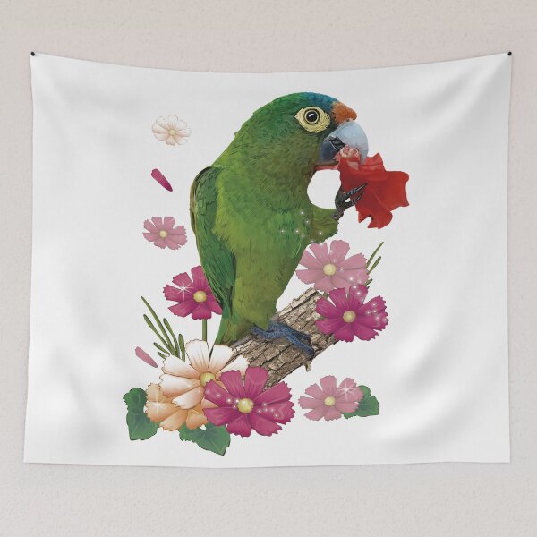 Item preview, orange fronted parakeet designed and sold by obscurite.