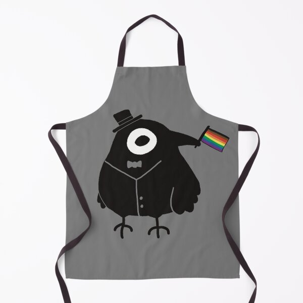 Item preview, fancy pride crow designed and sold by Scarlet Sung.