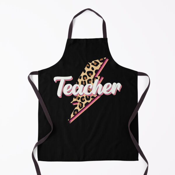Item preview, Teacher Lightening Bolt Leopard designed and sold by justie1977.