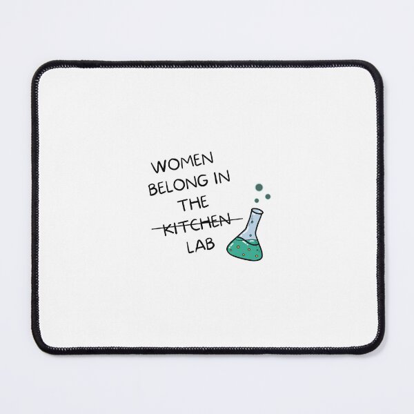 Item preview, Women belong in the lab Scientist graphic designed and sold by arika0814.