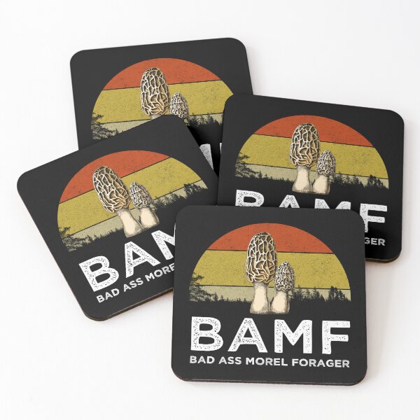 Item preview, BAMF - Bad Ass Morel Forager designed and sold by Cat Lady Designs.